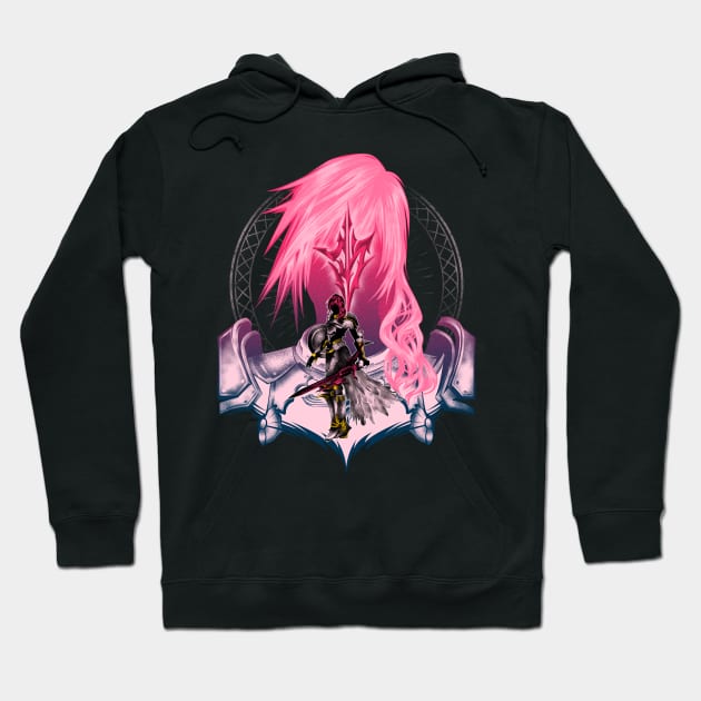 Lightning of FFXIII Hoodie by plonkbeast